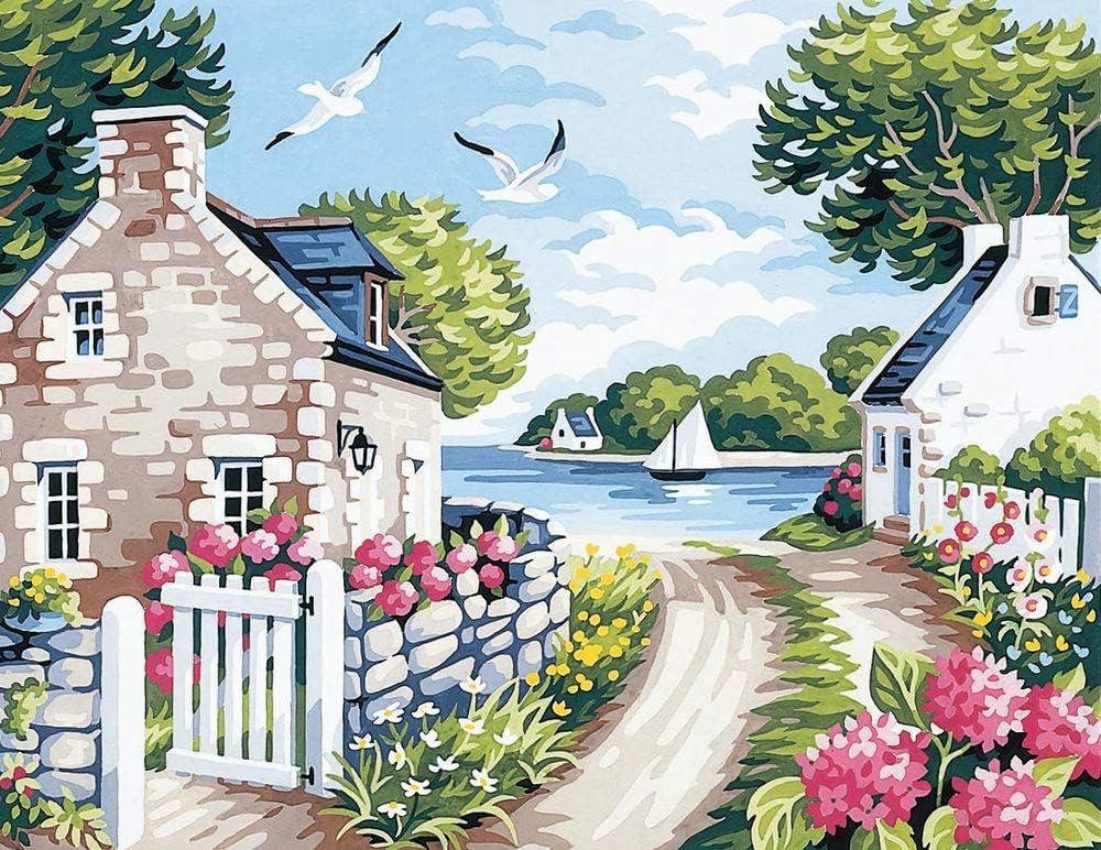 Norimpex Domčeky pri jazere 30 × 40 cm