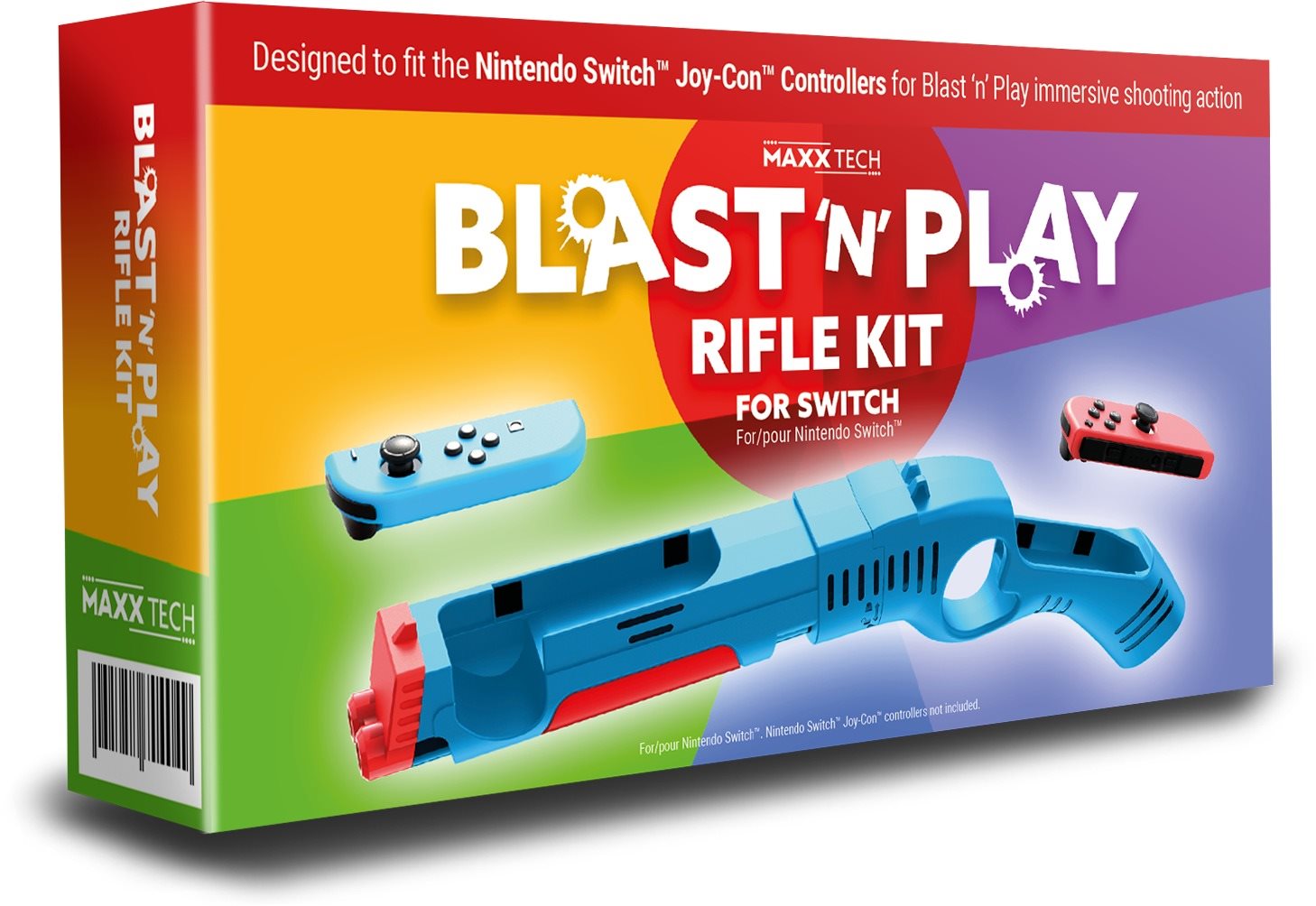 Blast 'n' Play Rifle Kit – príslušenstvo na Nintendo Switch