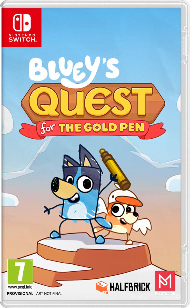 Blueys Quest for the Gold Pen - Nintendo Switch