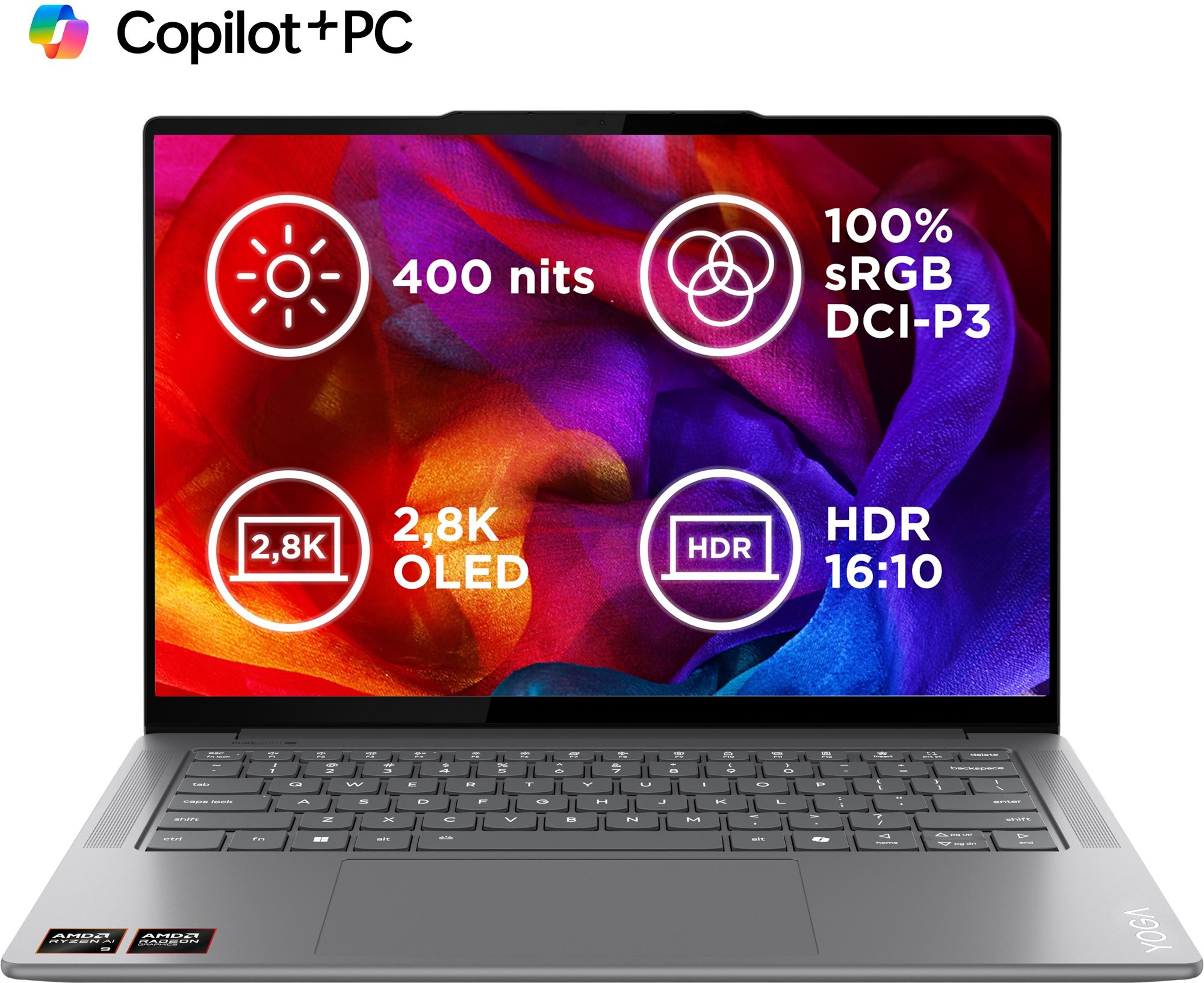 Lenovo Yoga Pro 7 14ASP9 Luna Grey celokovový + myš Yoga Pro