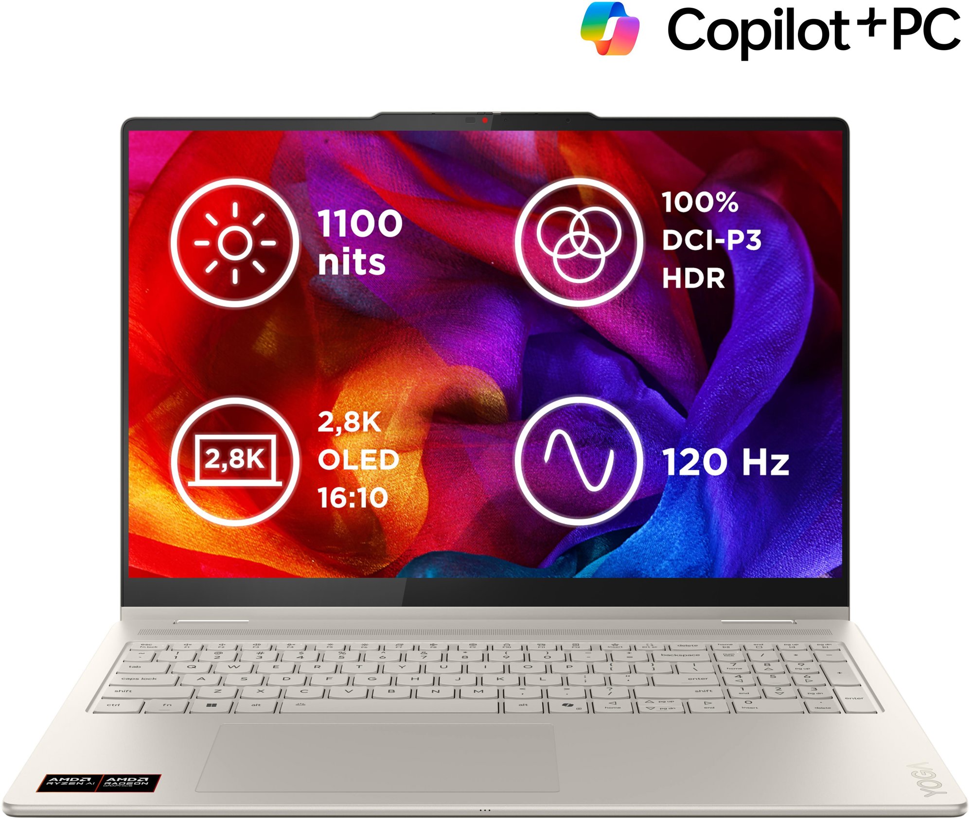 Lenovo Yoga 7 2-in-1 16AKP10 Seashell + aktívny stylus Lenovo