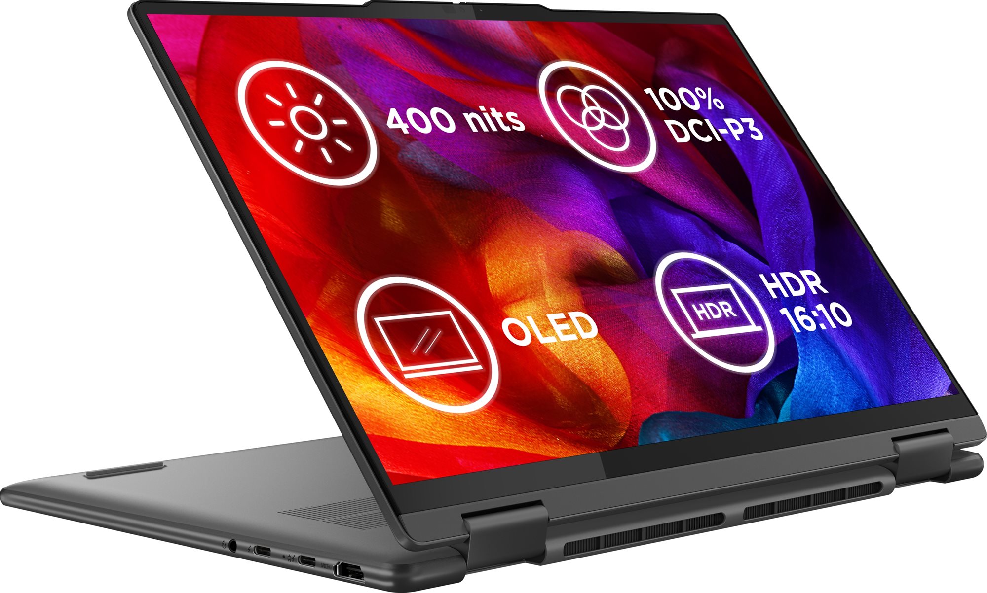 Lenovo Yoga 7 2-in-1 14AHP9 Storm Grey celokovový + aktívny stylus Lenovo