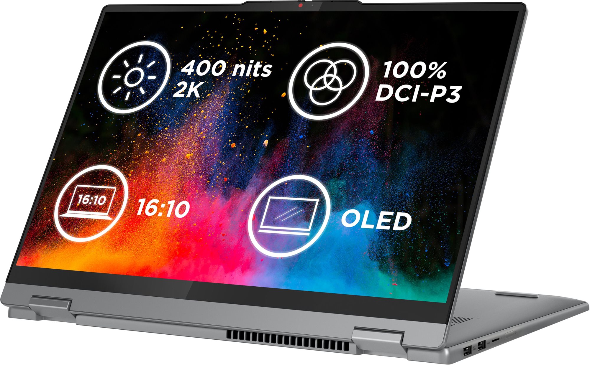 Lenovo IdeaPad 5 2-in-1 16AHP9 Luna Grey + aktívny stylus Lenovo