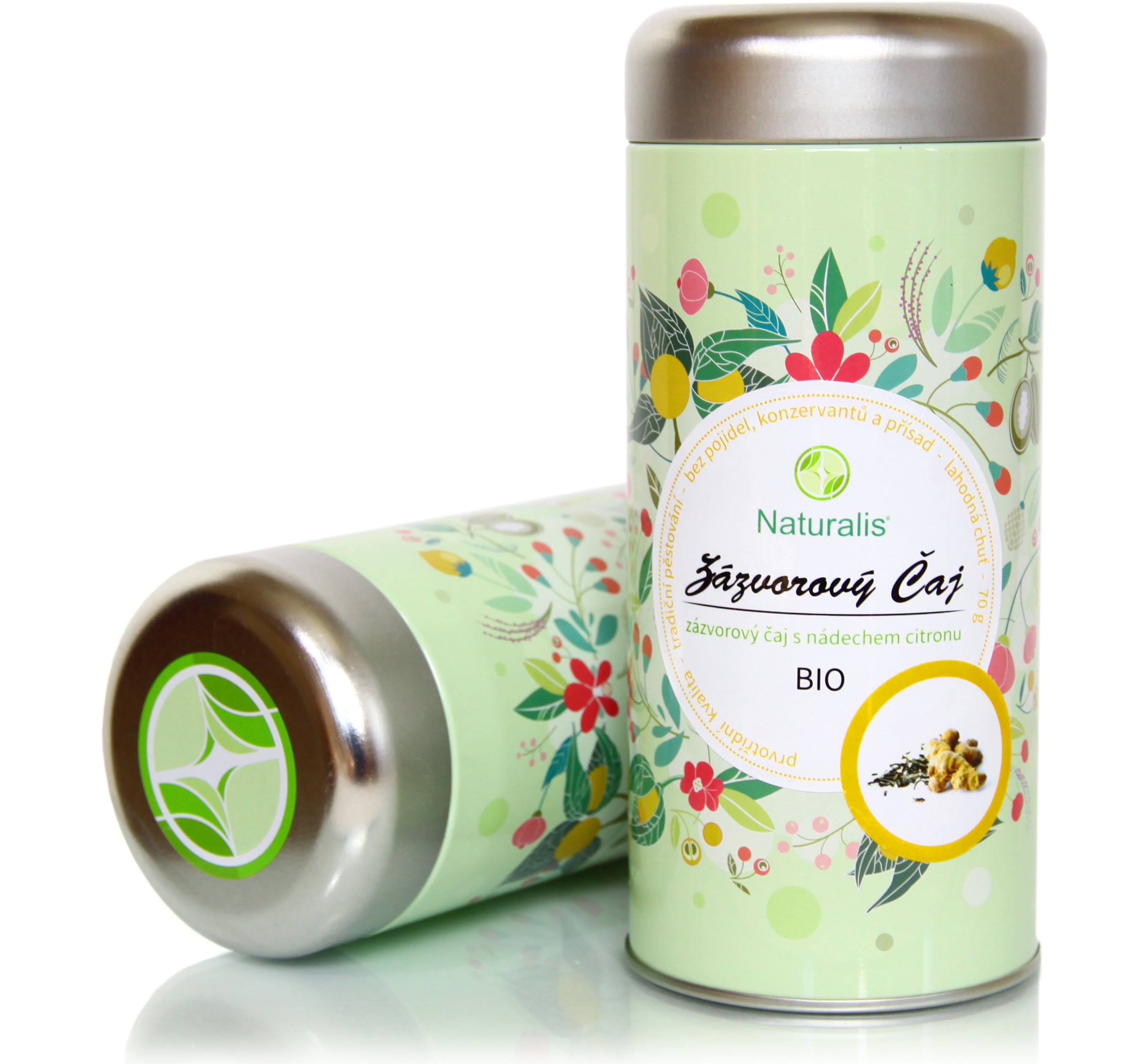 Naturalis Zázvorový Čaj BIO 70 g