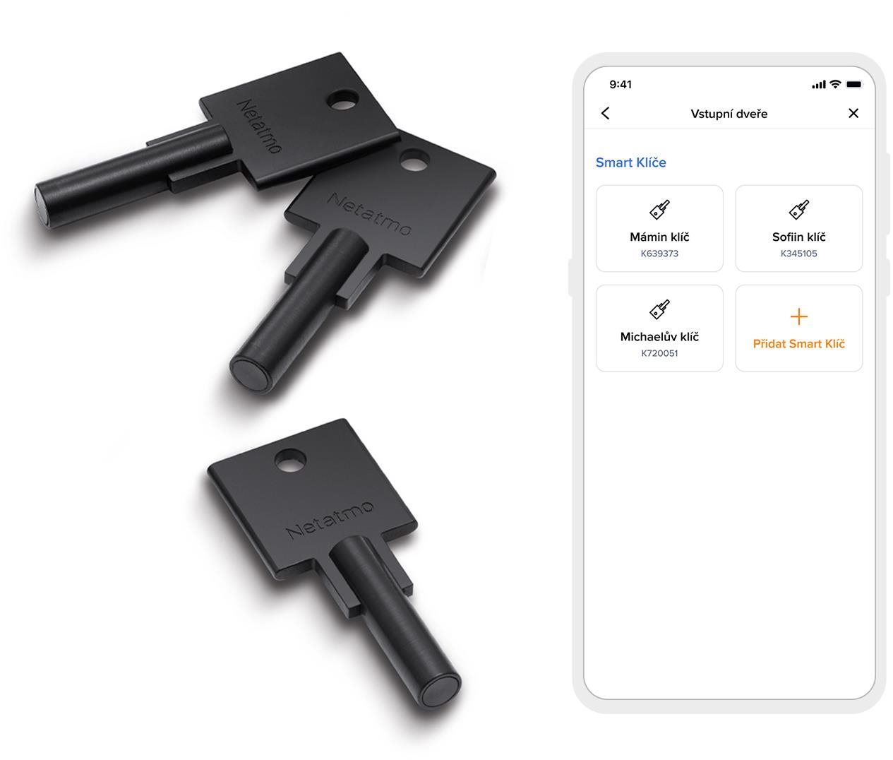 Netatmo Doorlock kit 3 keys