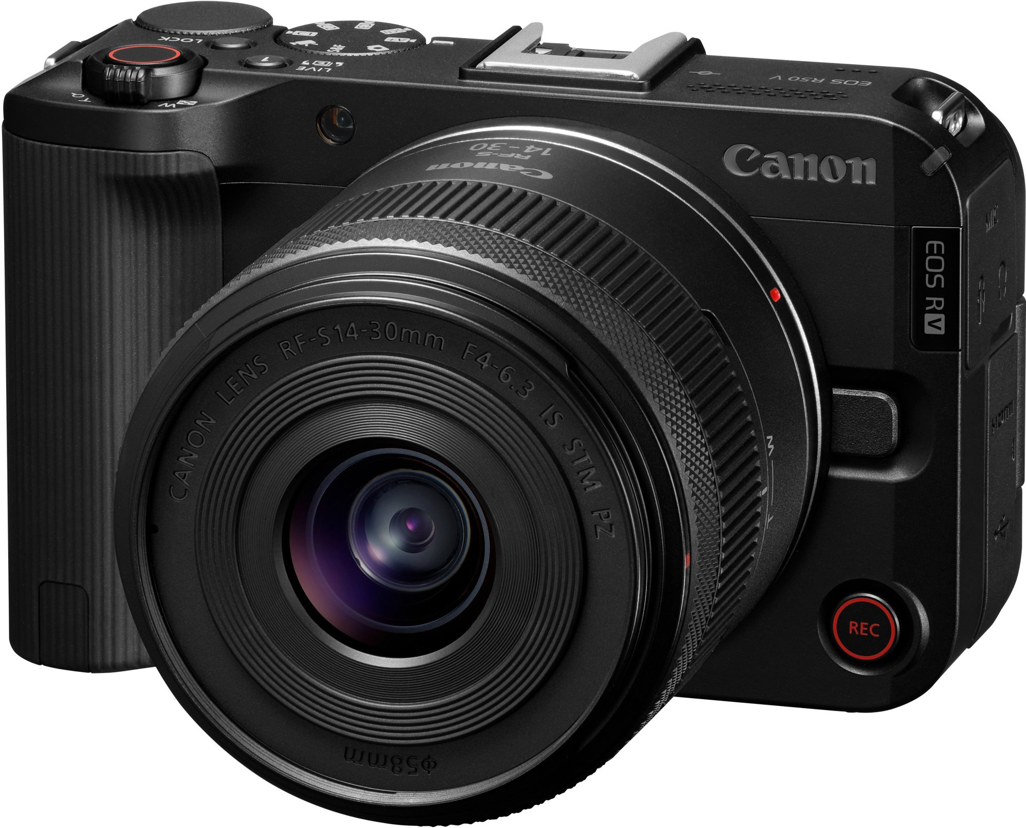Canon EOS R50 V + RF-S 14 – 30 mm f/4 – 6,3 IS STM