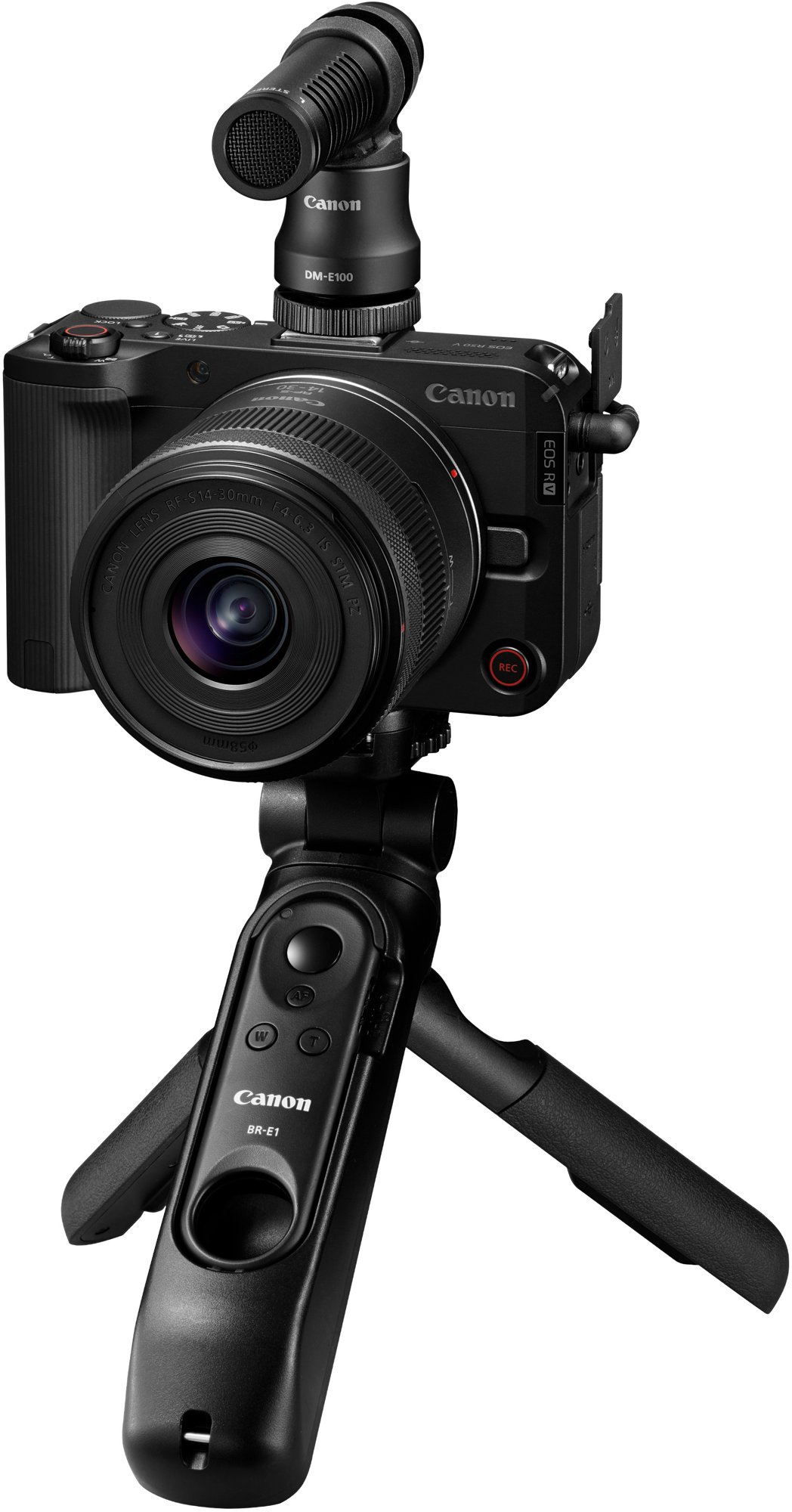 Canon EOS R50 V + RF-S 14 – 30 mm f/4 – 6,3 IS STM Content Creator Kit