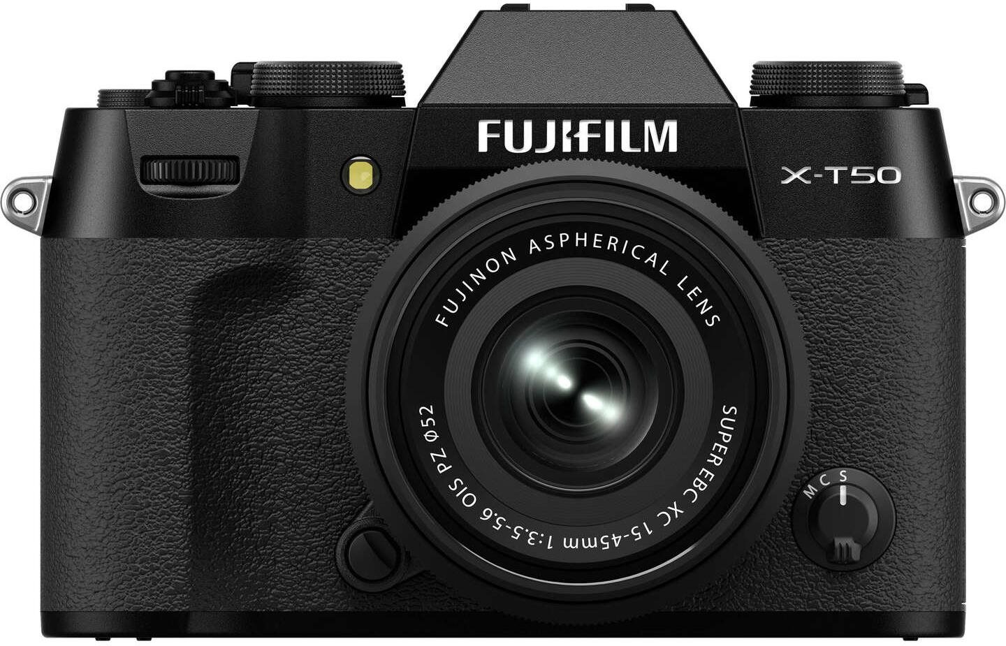 Fujifilm X-T50 čierny + XC 15–45 mm f/3.5 – 5.6 OIS PZ