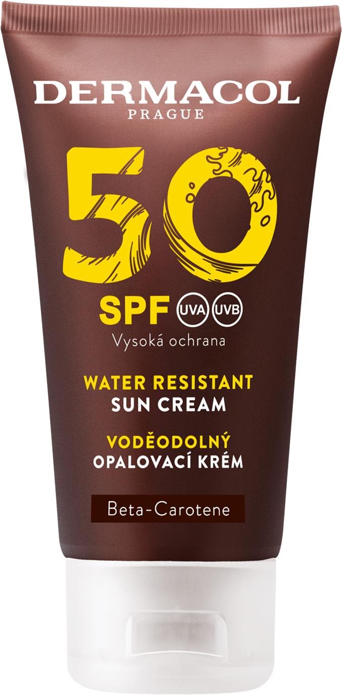 DERMACOL Sun Vodoodolný zvláčňujúci krém na opaľovanie SPF 50 50 ml