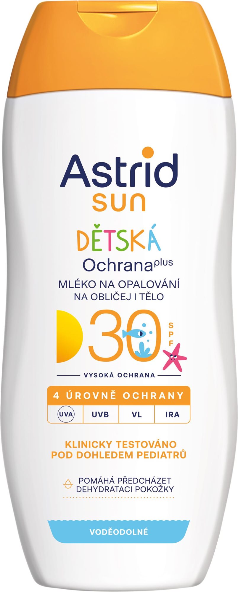 ASTRID SUN Detské mlieko na opaľovanie SPF 30 200 ml