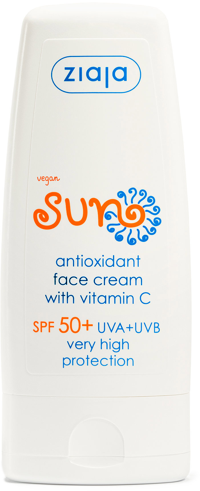 ZIAJA Sun Krém na opaľovanie SPF 50+ antioxidačný s vitamínom C 50 ml