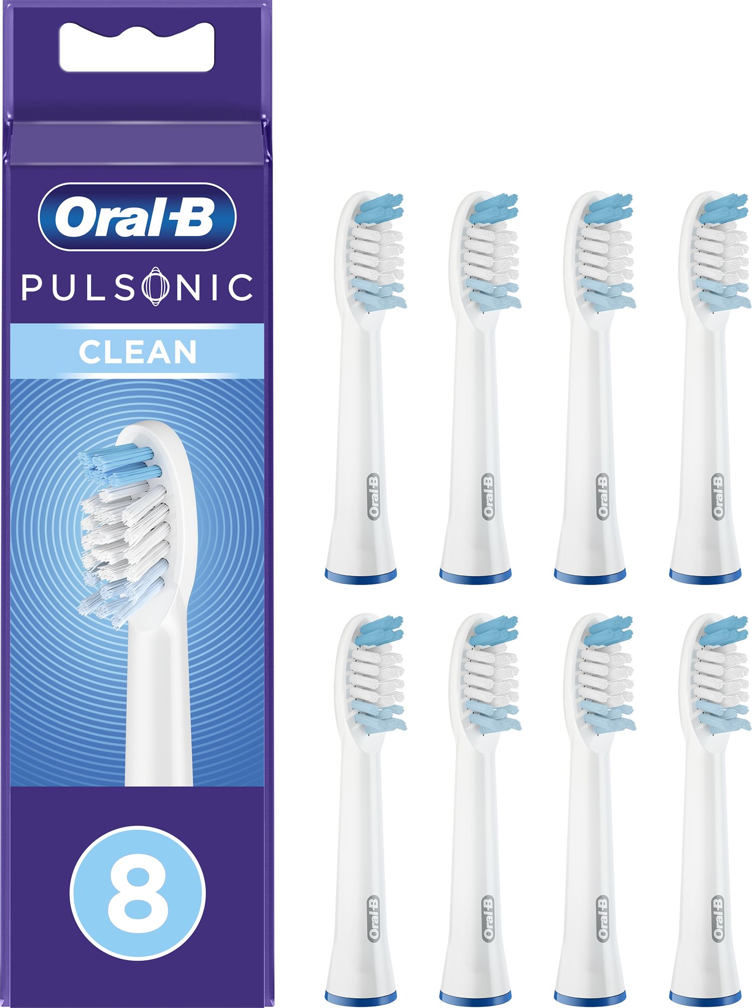 Oral-B Pulsonic Clean, 4 ks – Náhradné hlavice + Oral-B Pulsonic Clean, 4 ks – Náhradné hlavice