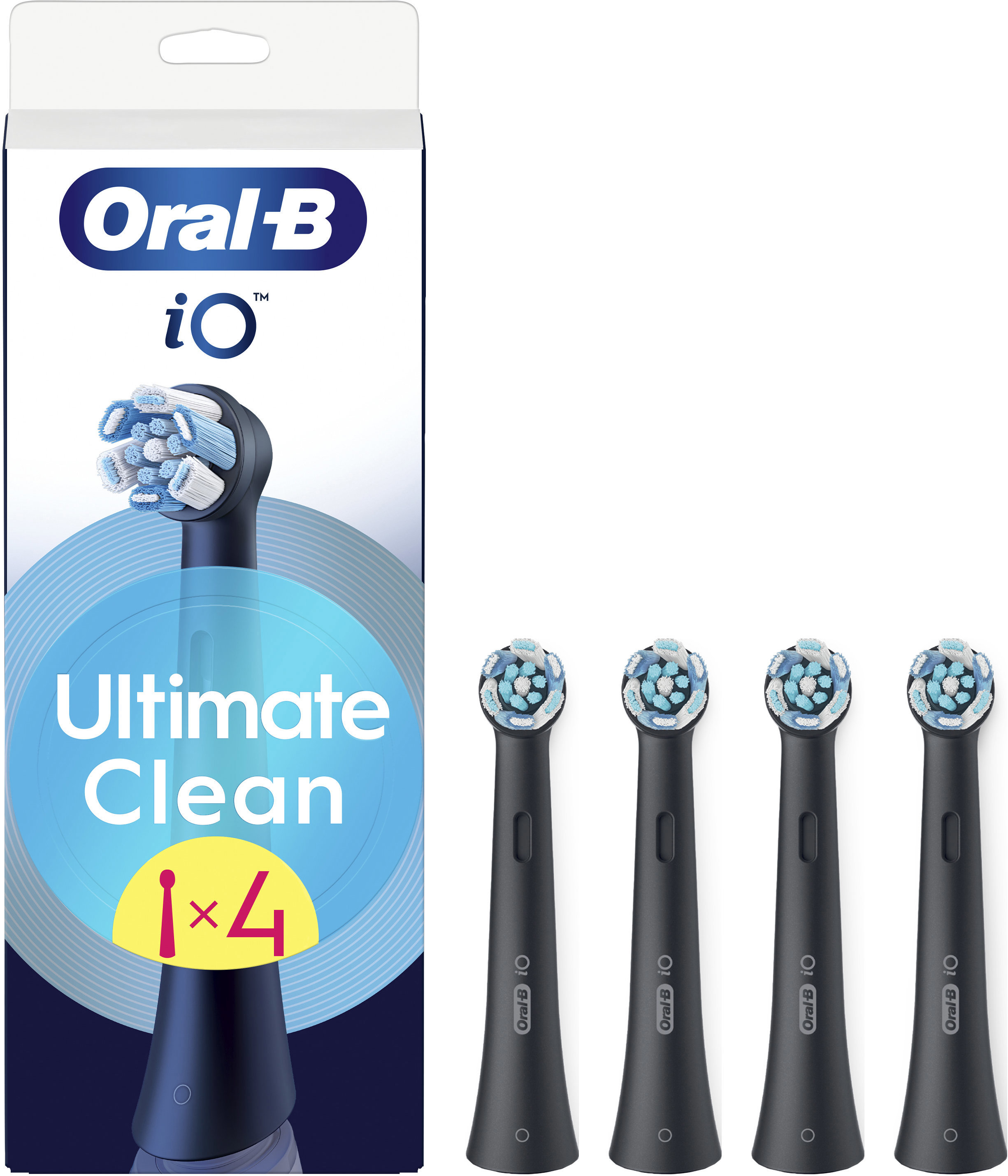 Oral-B iO Ultimate Clean Black 4 ks