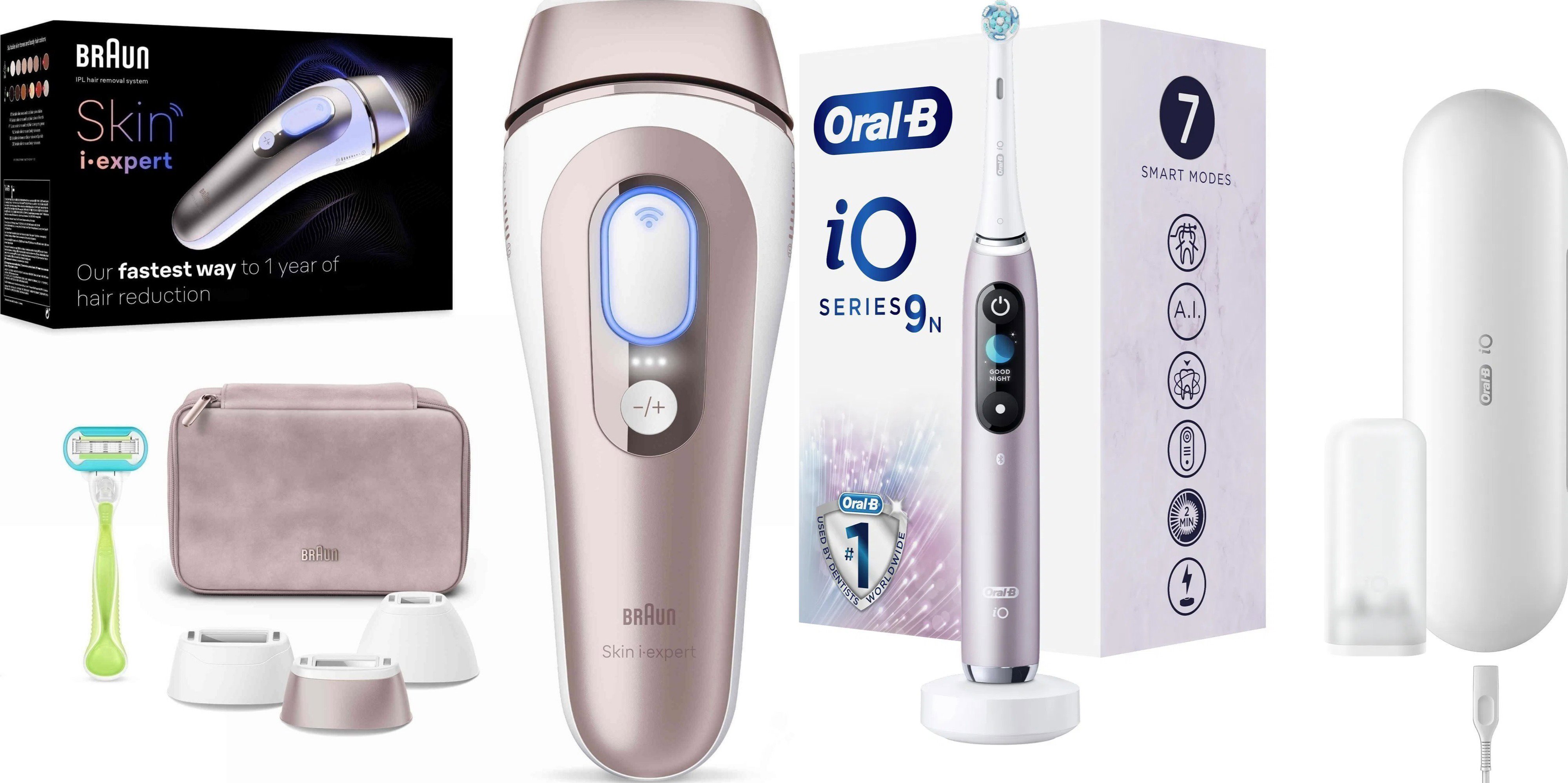Braun I Expert PL7253 + Oral-B iO 9 ružová
