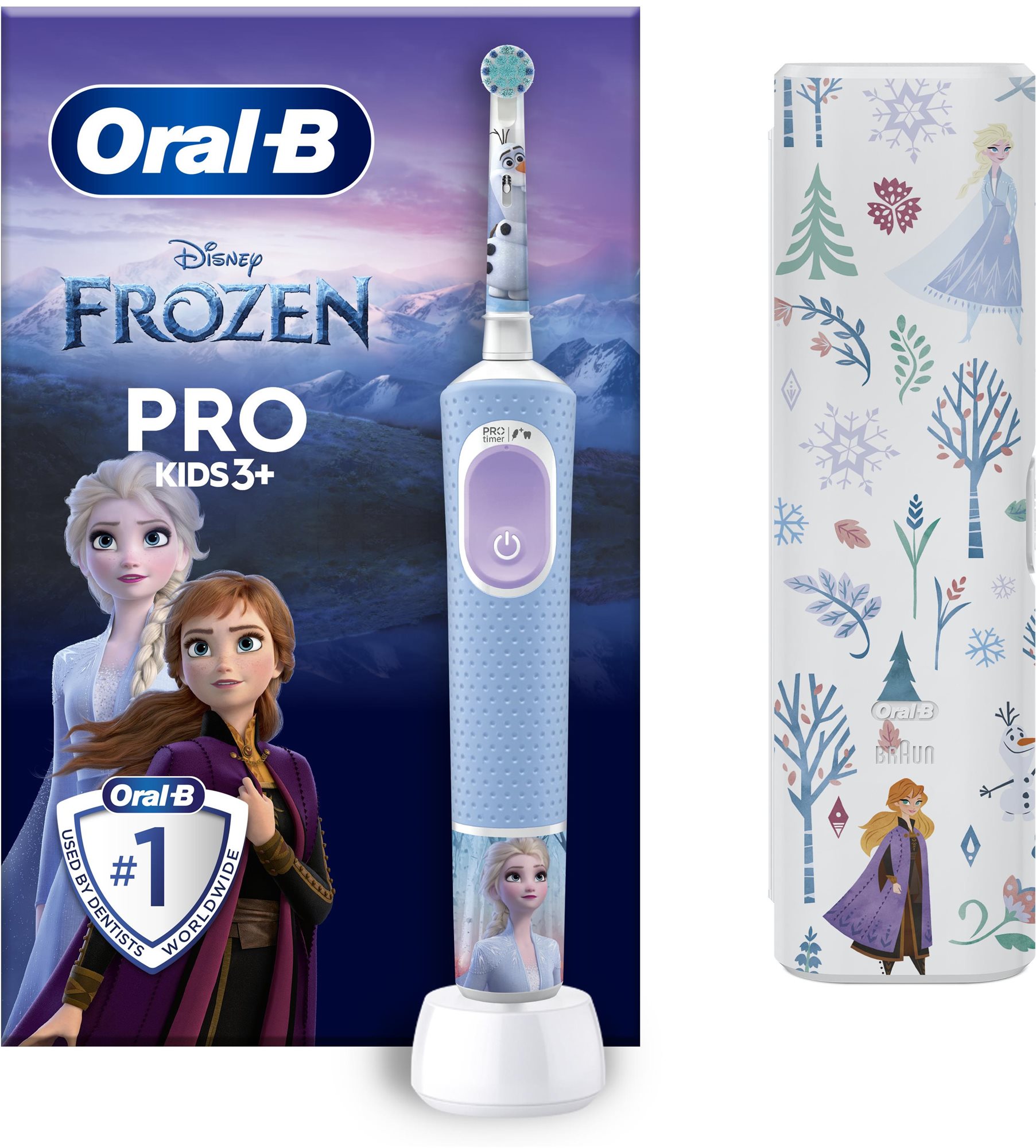 Oral-B Pro Kids Ľadové Kráľovstvo s puzdrom