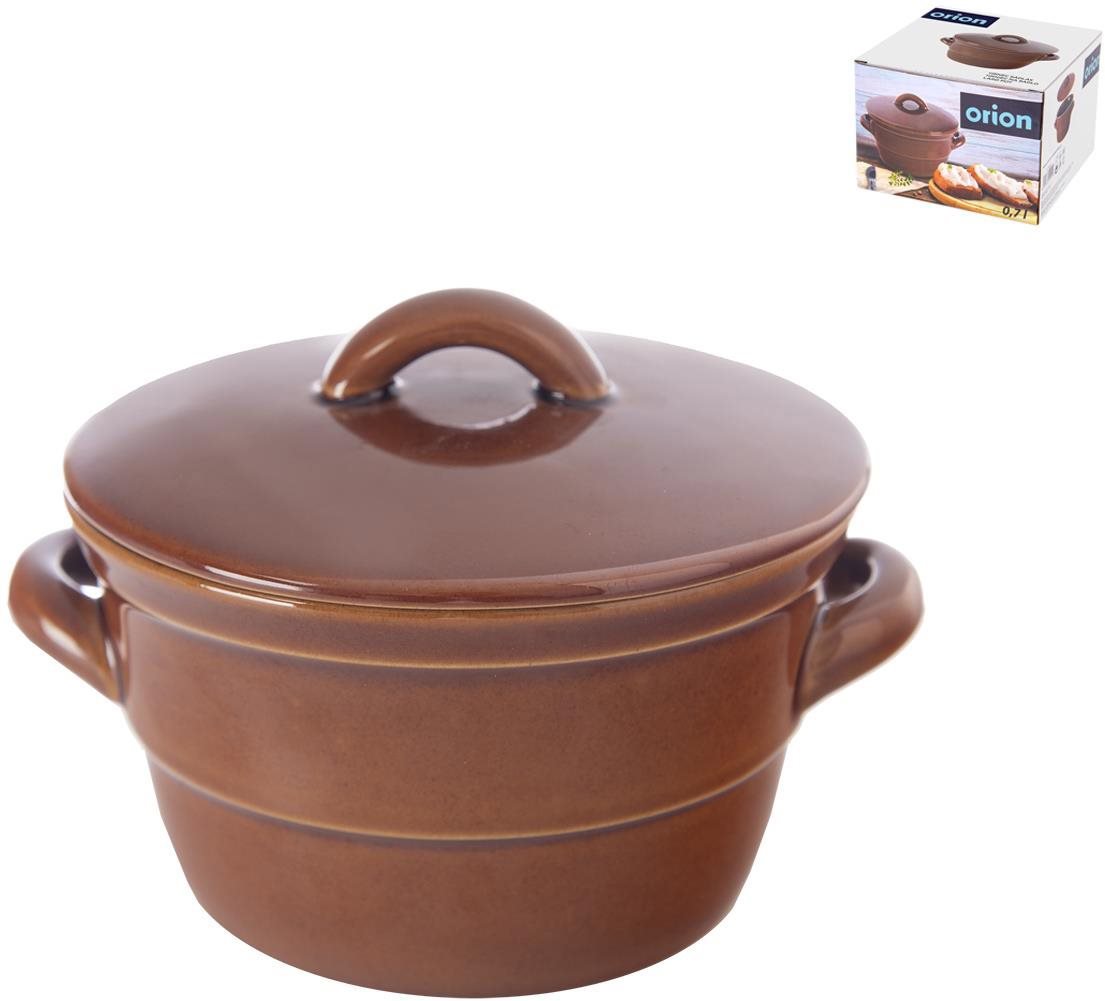 ORION Hrniec na masť + veko 0,7 l