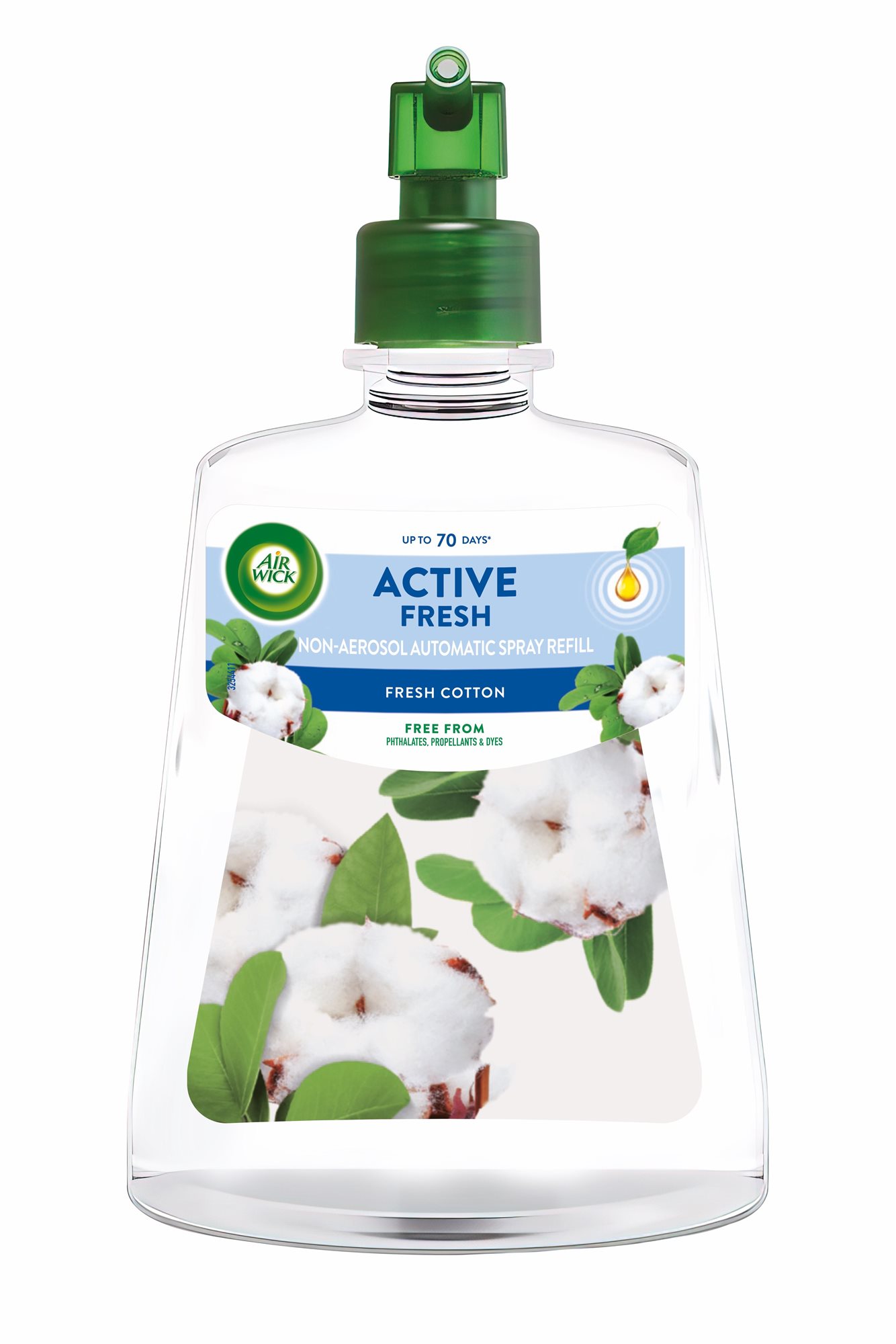 Air Wick Active Fresh Automatic náplň Svieža bavlna 228 ml