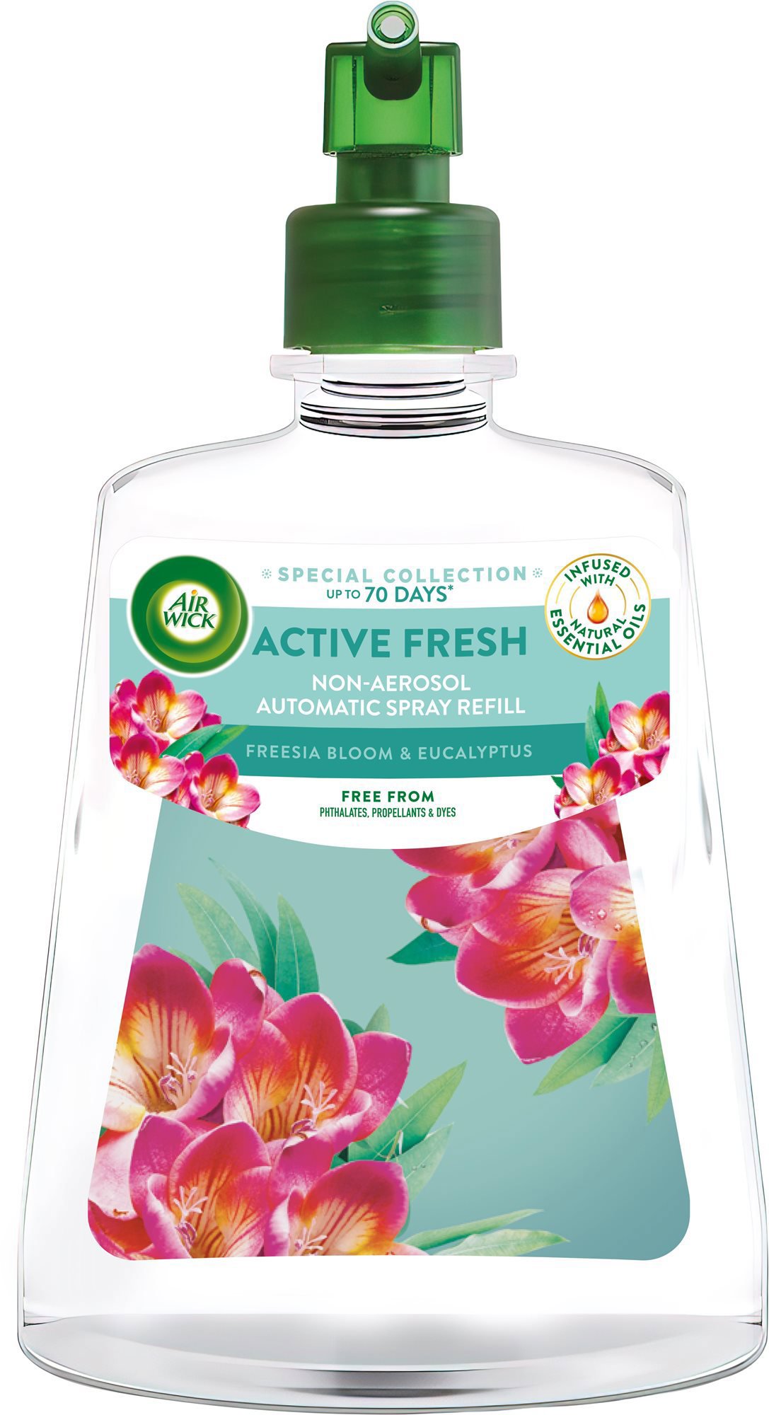 AIR WICK Active Fresh Automatic náplň Kvitnúce frézie a eukalyptus 228 ml