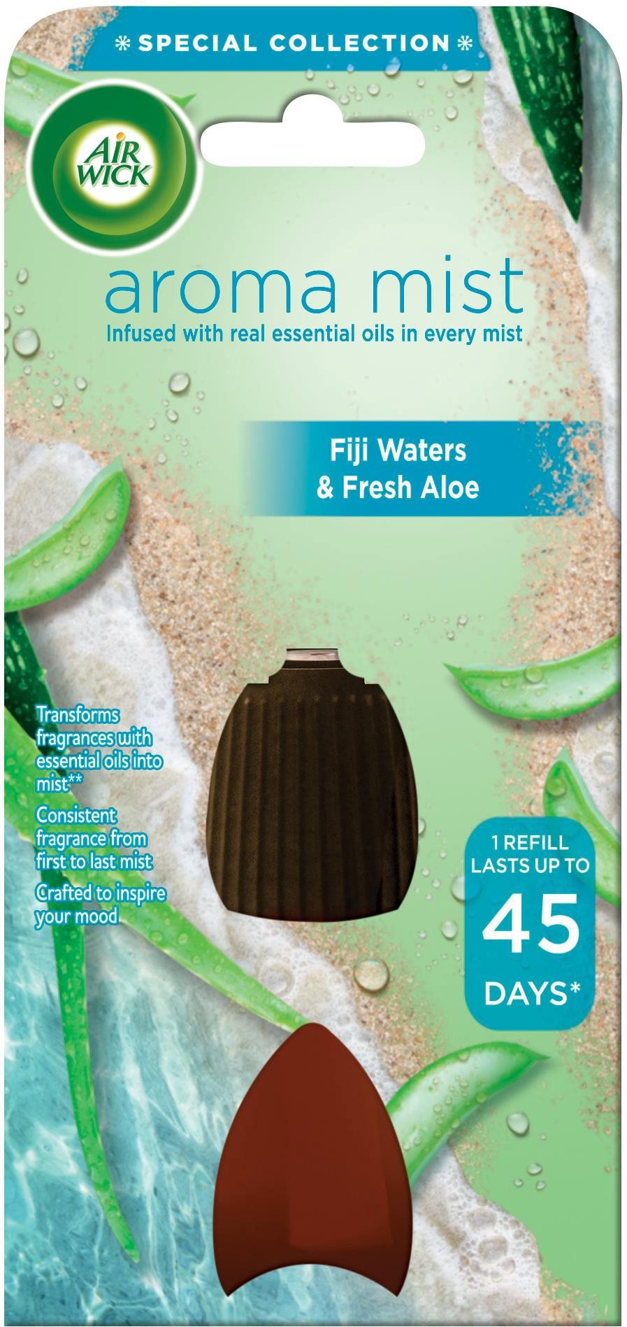 AIR WICK náplň pre aróma difuzér Voda z Fidži a svieže aloe 20 ml
