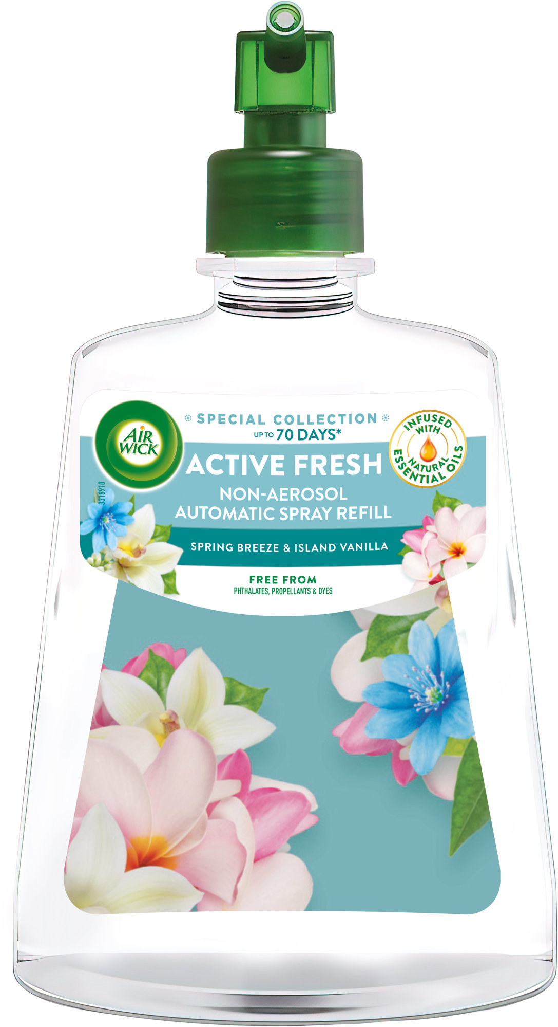 AIR WICK Active Fresh Automatic náplň Jarný vánok a vanilka 228 ml