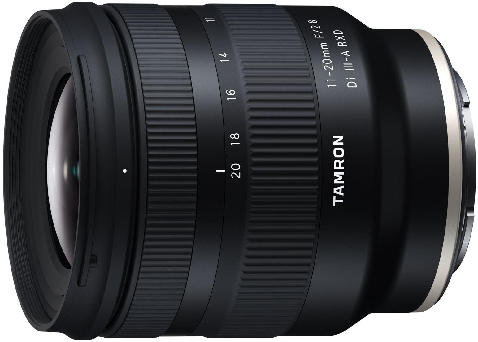 Tamron 11–20 mm F/2.8 Di III-A RXD pre Fujifilm X-Mount