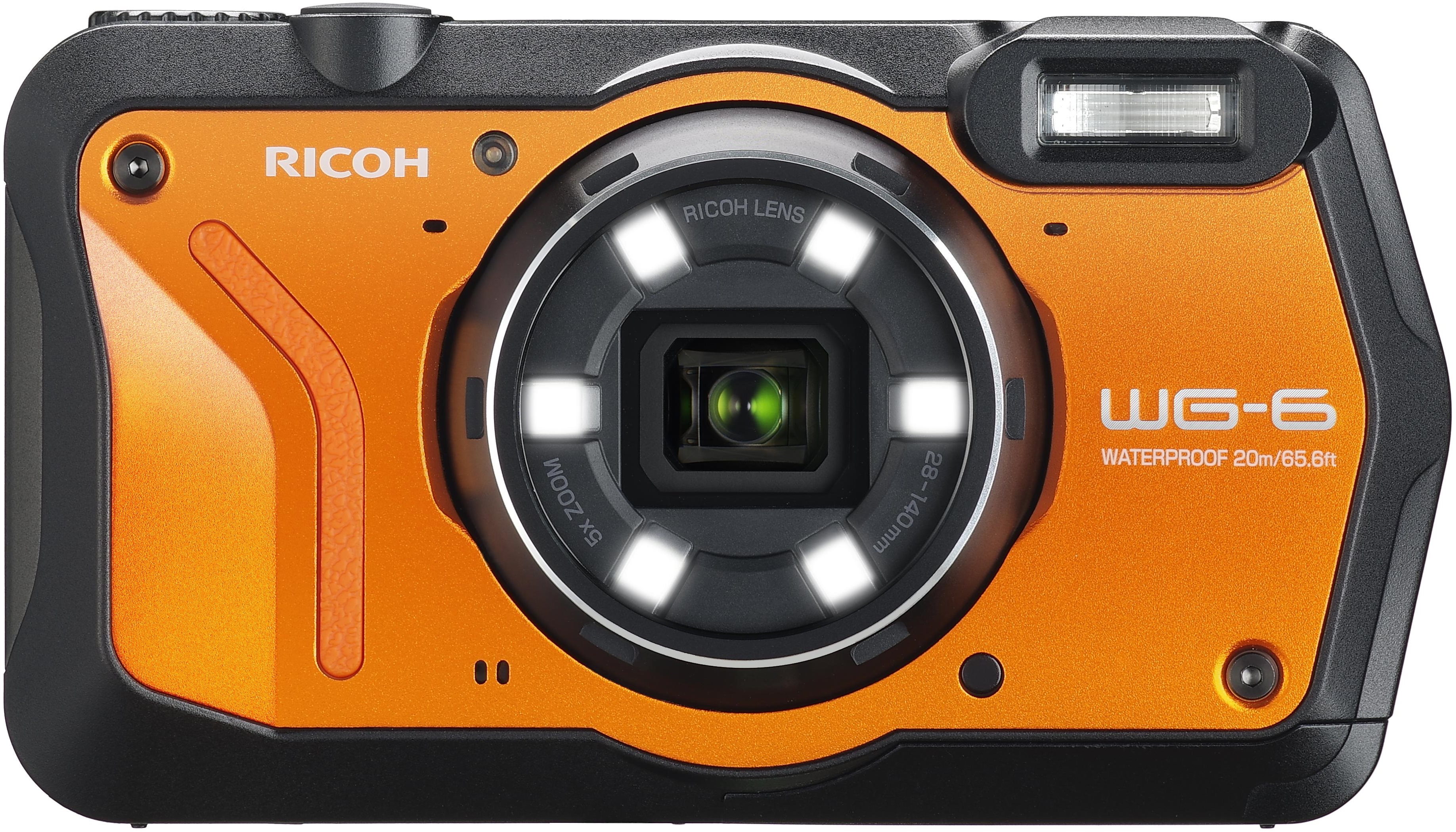 RICOH WG-6 oranžový