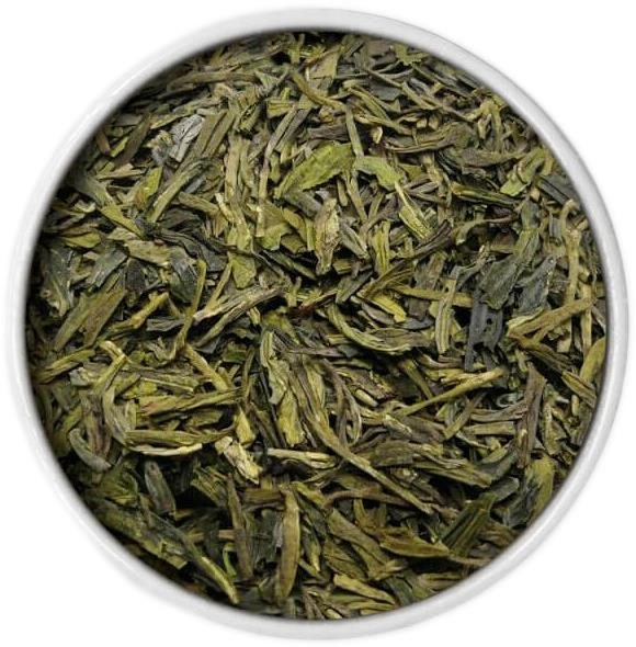 OM Tea Ručne zbieraný zelený čaj Dračia studňa (Lung Ching), 500 g