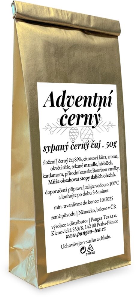 Pangea Tea čierny sypaný čaj Adventný, 50 g