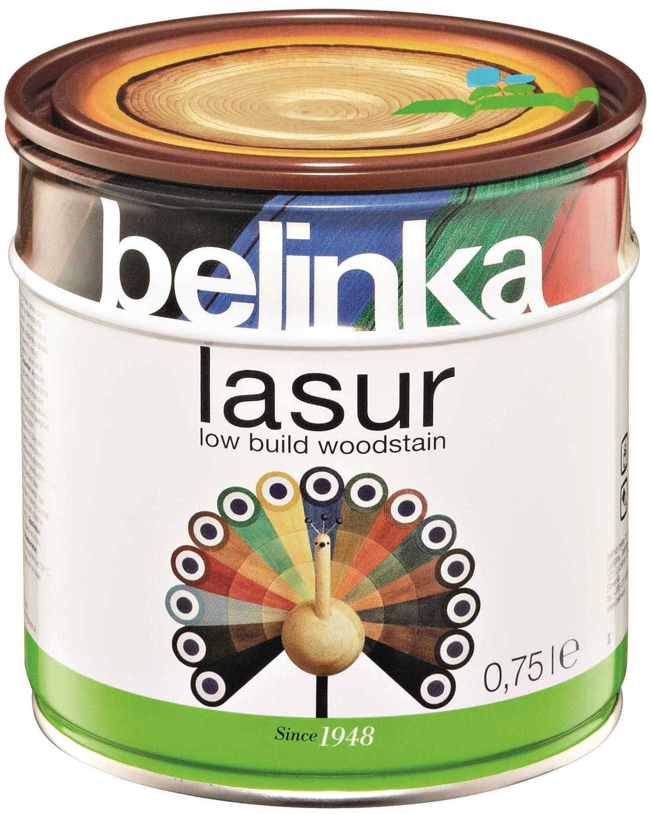 KANSAI HELIOS Belinka Lasur 0,75 l, farba 30 Platinovo šedá