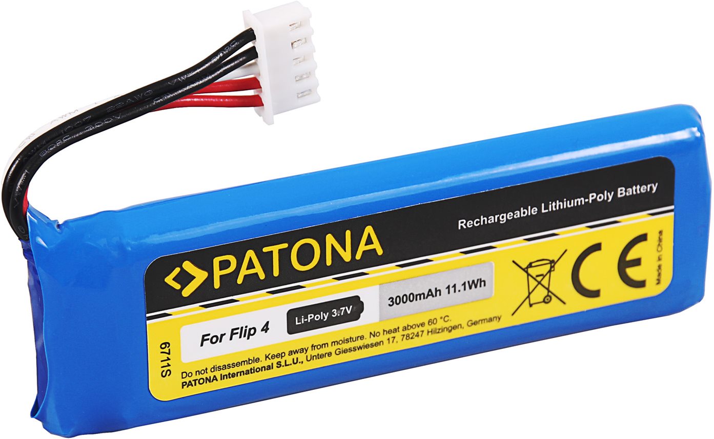 PATONA batéria pre reproduktor JBL Flip 4