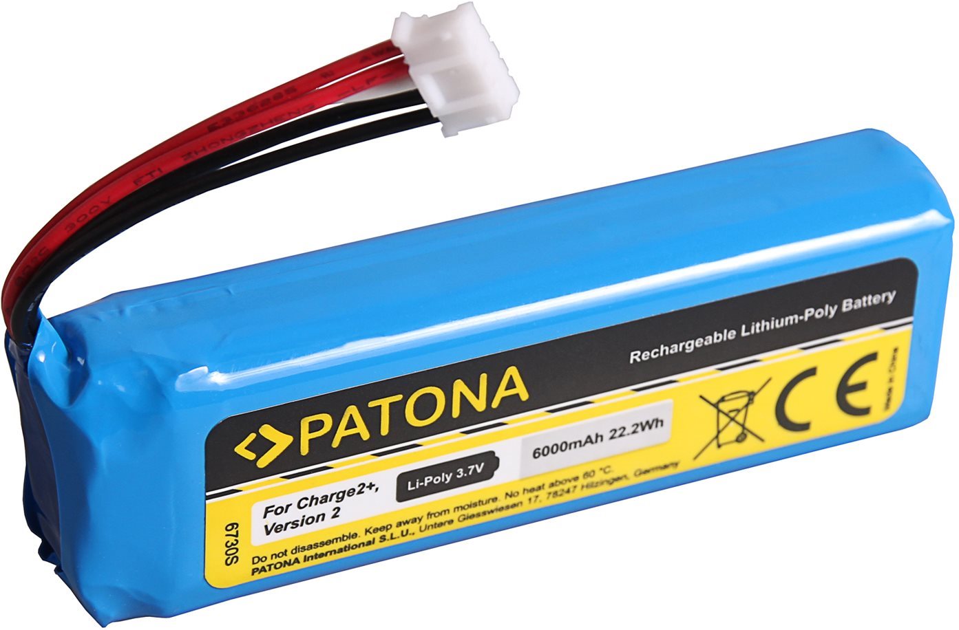 PATONA batéria pre reproduktor JBL Charge 2+/Charge 3 (2015)