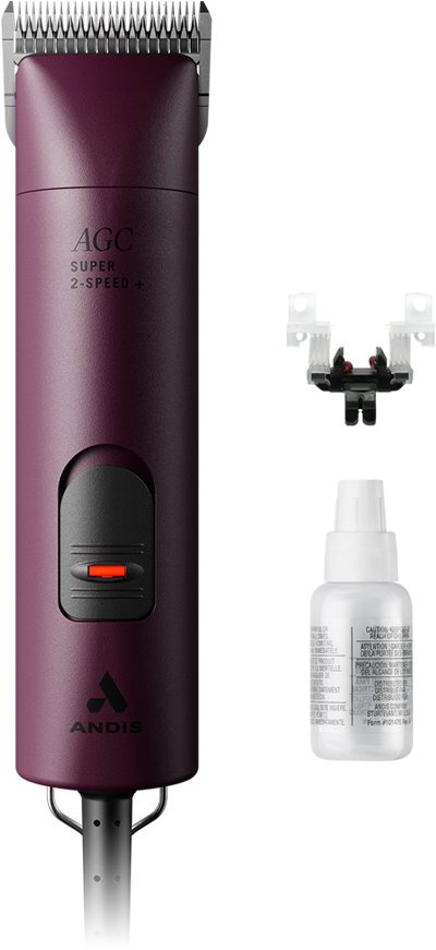 Andis AGC SUPER Strihací strojček vínový