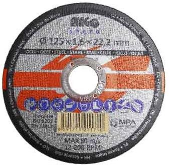 MAGG SPEED Rezný kotúč na kov 125 × 1,6 × 22 mm