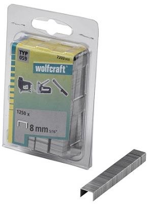 WOLFCRAFT – Spona široká 12,2 mm výška 8 mm, 1 250 ks
