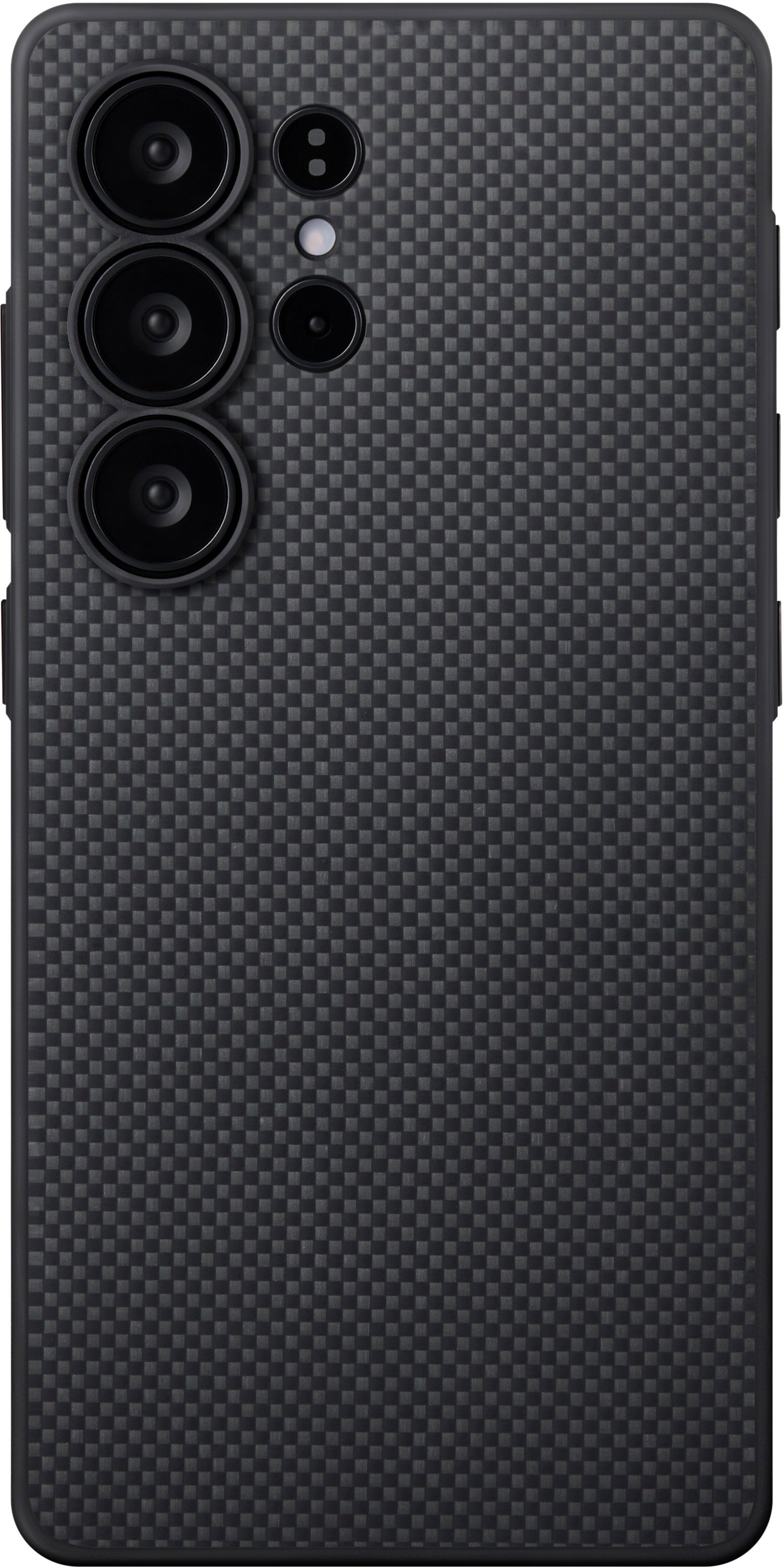 Pitaka PIN Button Case Black/Grey Plain Samsung Galaxy S25 Ultra