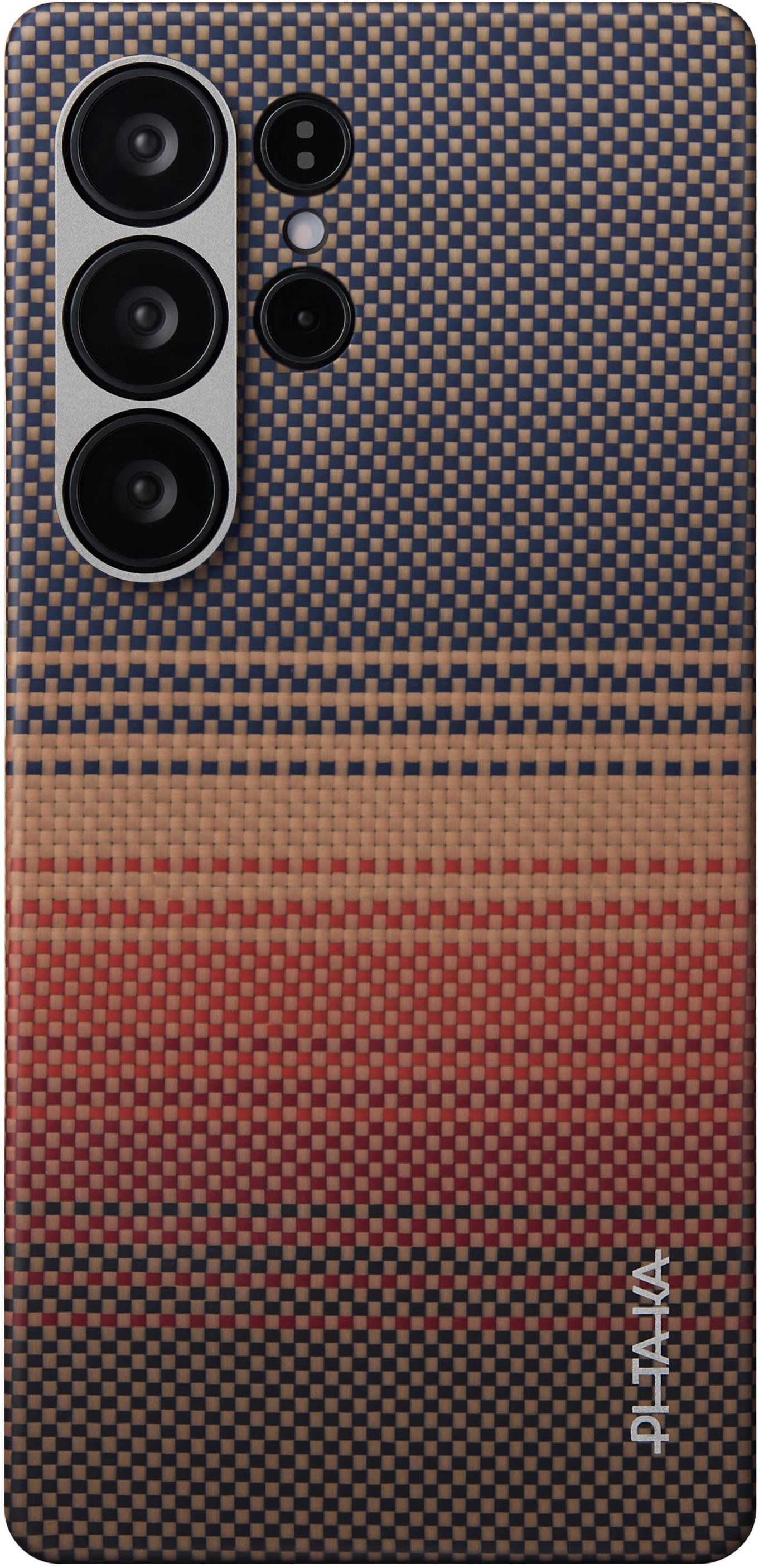 Pitaka Tactile Woven Case Sunset Samsung Galaxy S25 Ultra