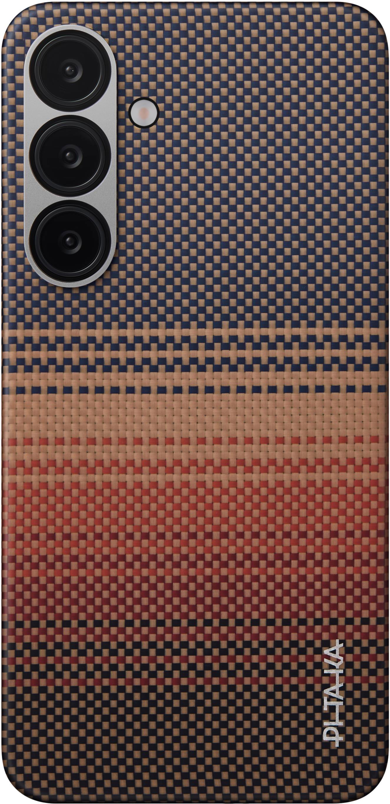 Pitaka Tactile Woven Case Sunset Samsung Galaxy S25+