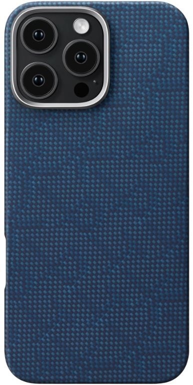 Pitaka Tactile Woven Case PTK Dark Blue iPhone 16 Pro