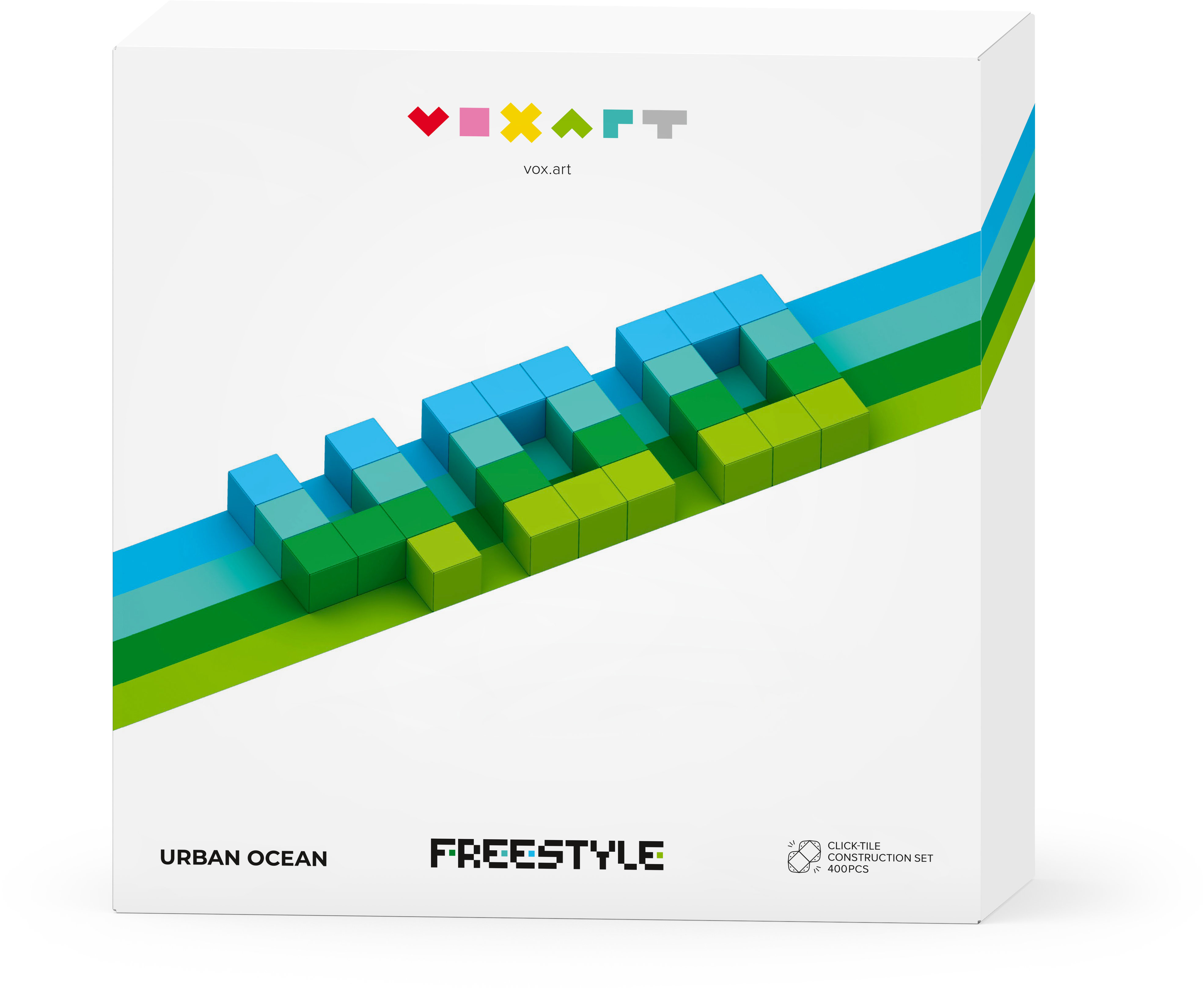 Pixio Voxart – Freestyle 400 – Urban Ocean, Smart Pixel