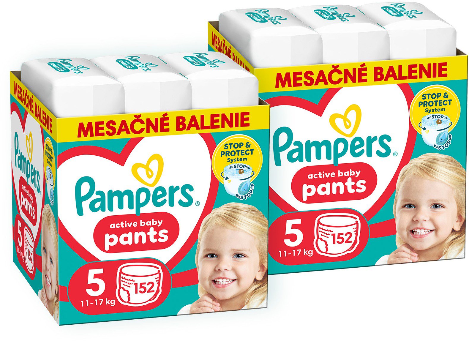 PAMPERS Pants veľ. 5 (304 ks)