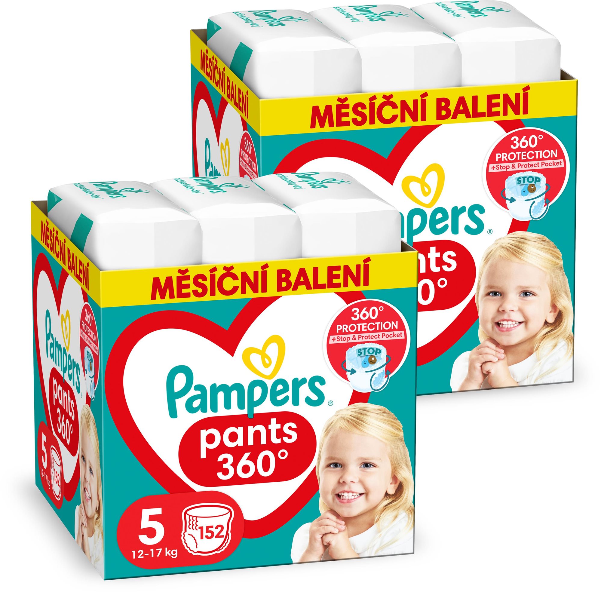 PAMPERS Pants veľ. 5 (304 ks)