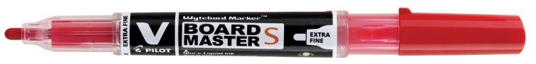 PILOT V-Board Master BeGreen 1,3 mm červený