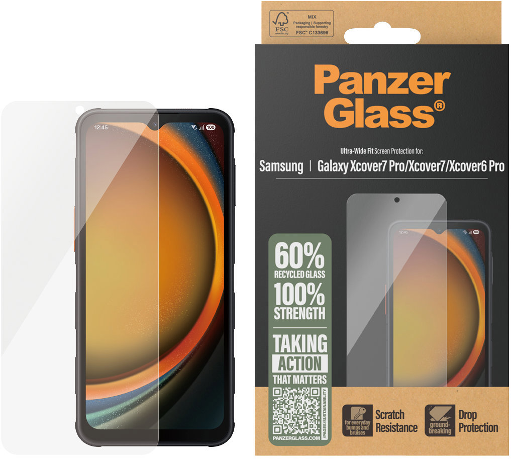 PanzerGlass Samsung Galaxy Xcover7 Pro/Xcover7/Xcover6 Pro