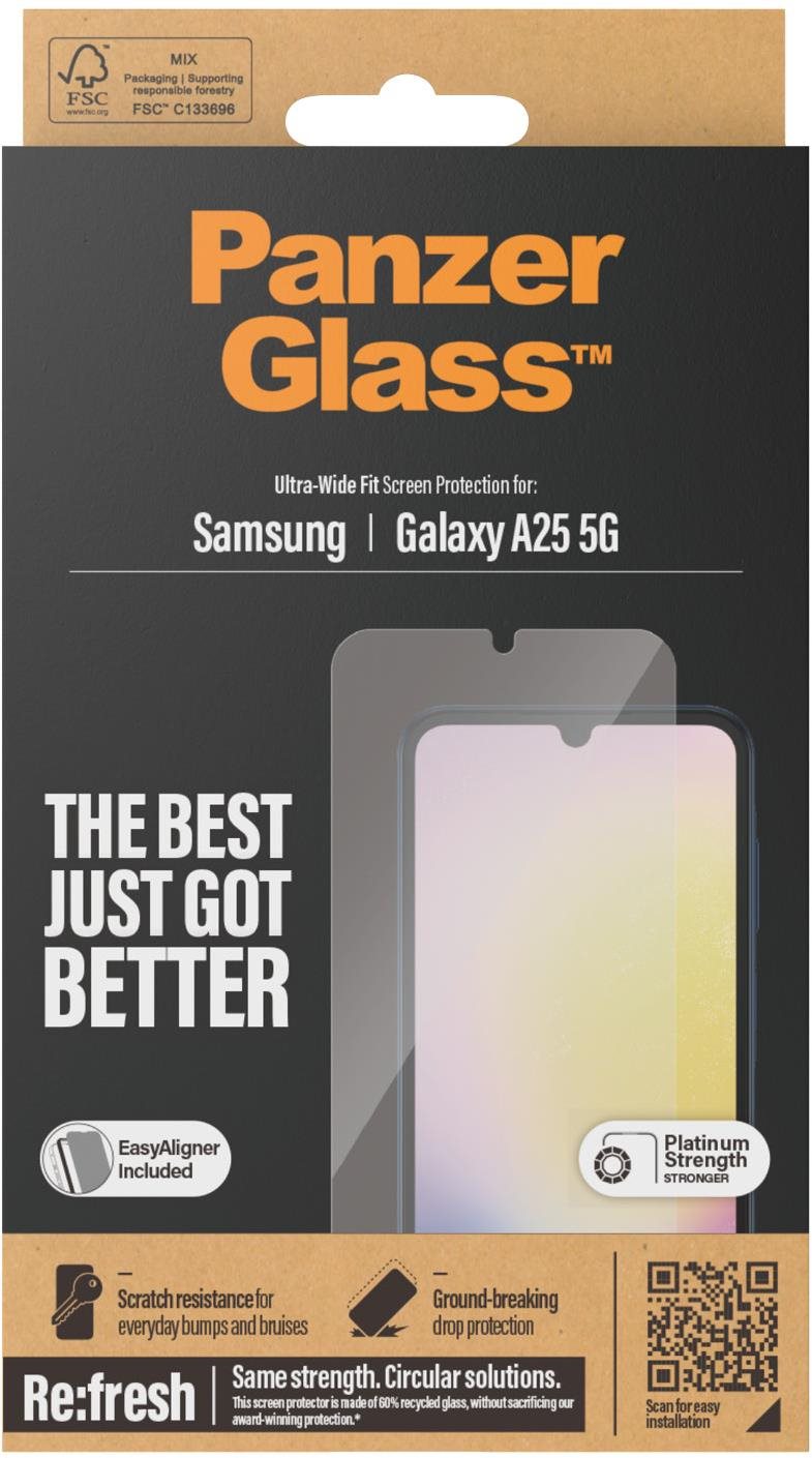 PanzerGlass Samsung Galaxy A25 5G s inštalačným rámikom