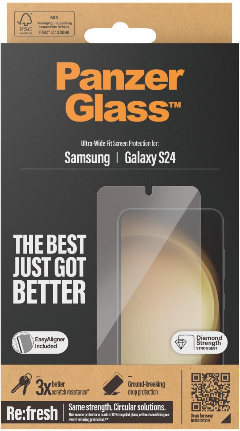 PanzerGlass Samsung Galaxy S24/S25 s inštalačným rámčekom