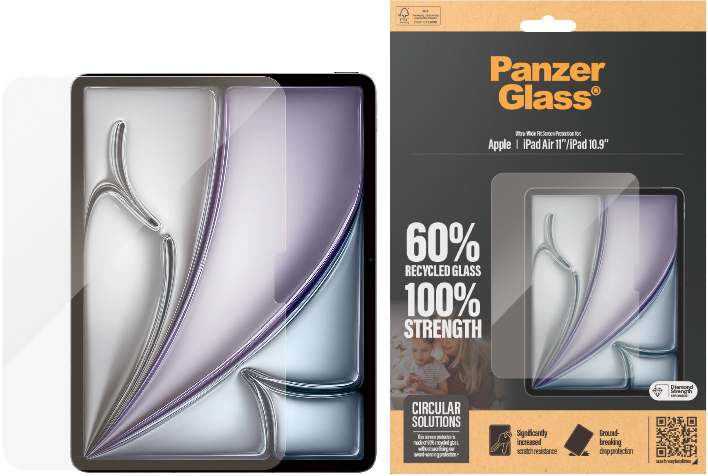 PanzerGlass Apple iPad Air 10.9" (2024)/iPad 10.9"