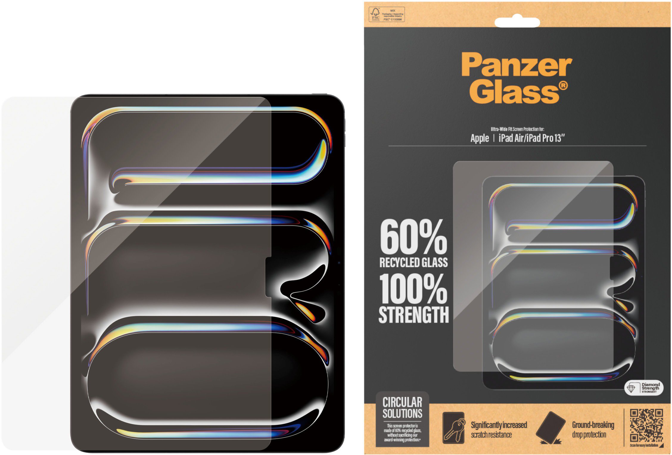 PanzerGlass Apple iPad Air/iPad Pro 12.9" (2024)