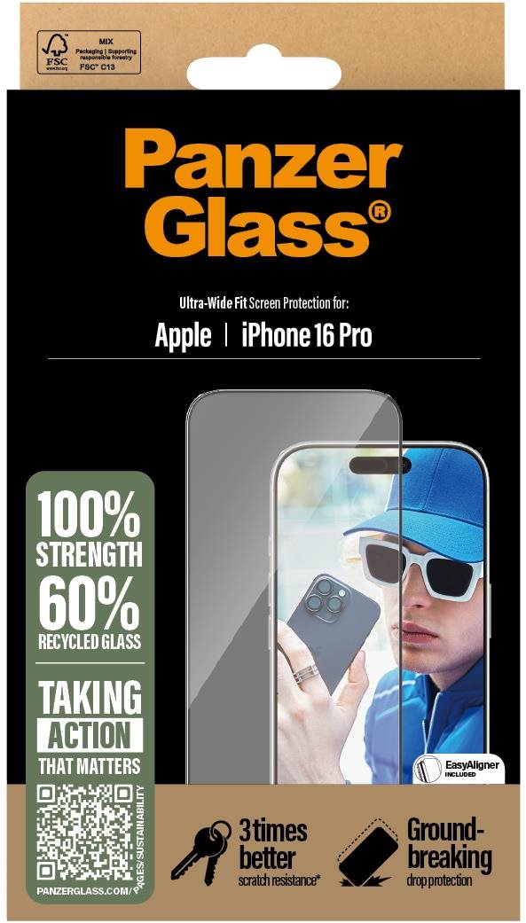 PanzerGlass Apple iPhone 16 Pro s inštalačným rámčekom