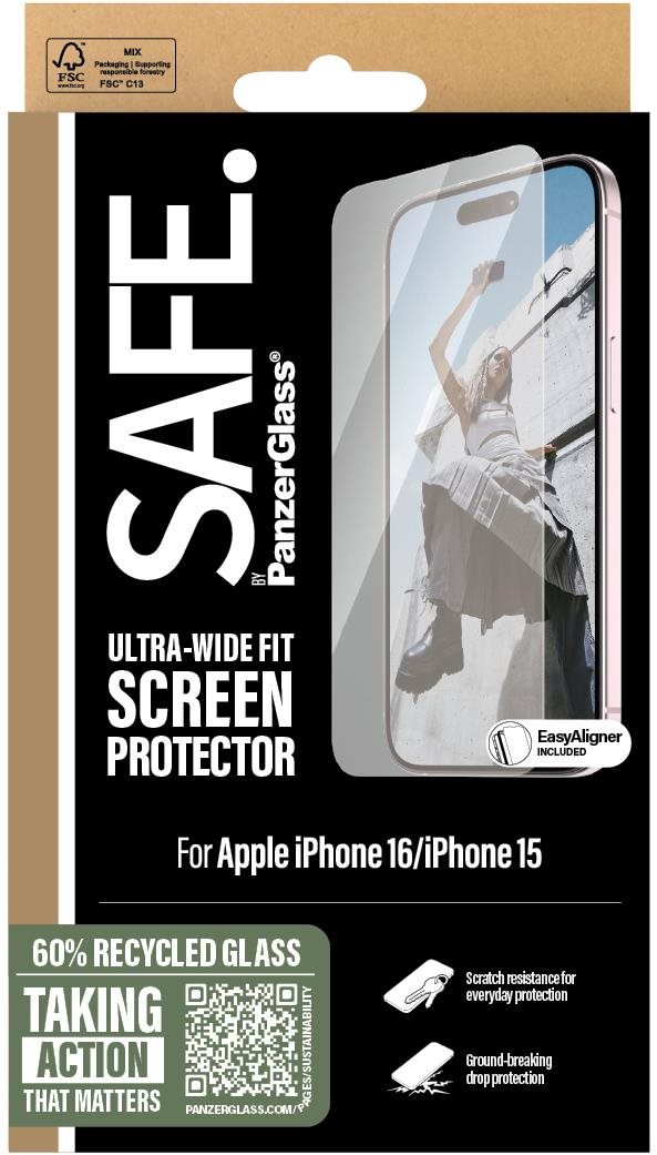 PanzerGlass SAFE Apple iPhone 16/15