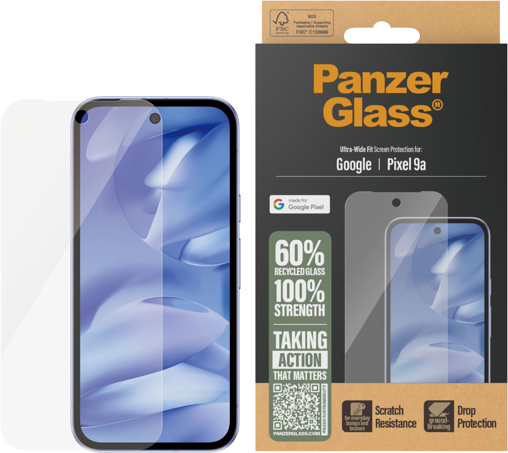 PanzerGlass Google Pixel 9a